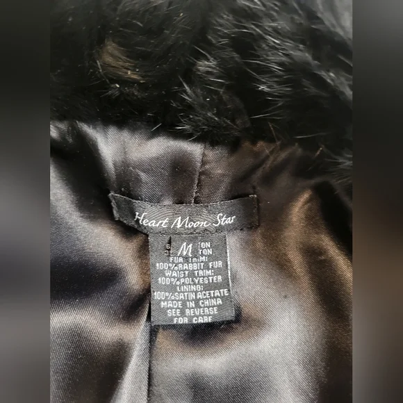 Heart Moon Star Evening Coat - Picture 8 of 9